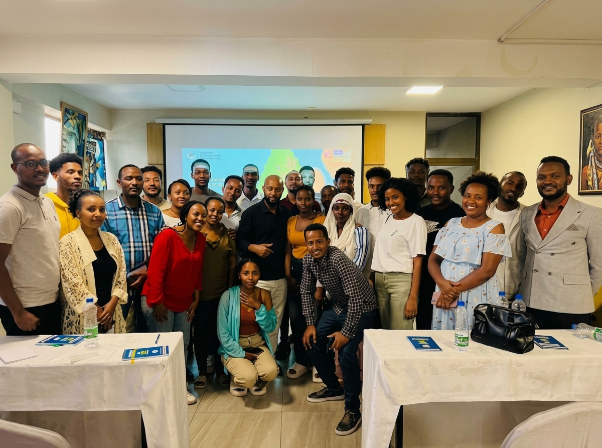 Unity Welcome staff and volunteers meeting together